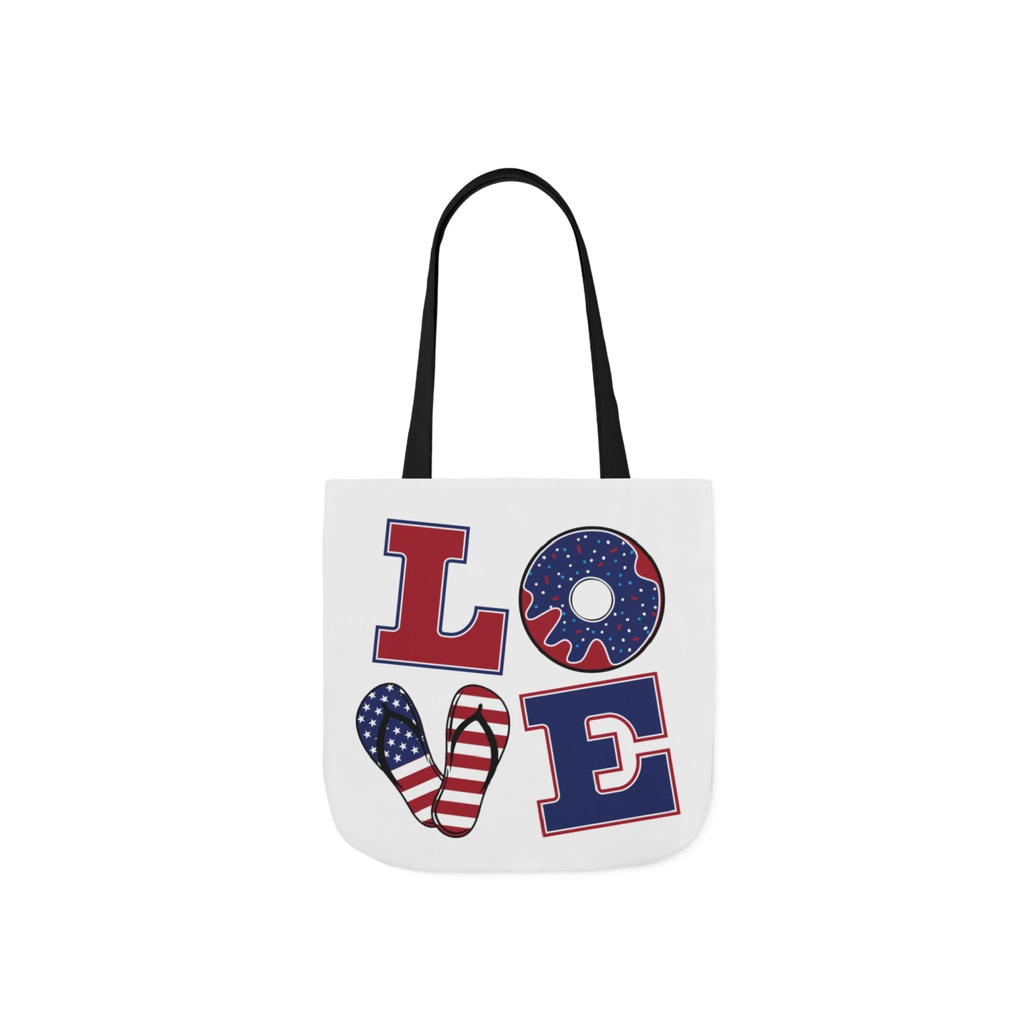 Canvas Tote Bag, 5-Color Straps