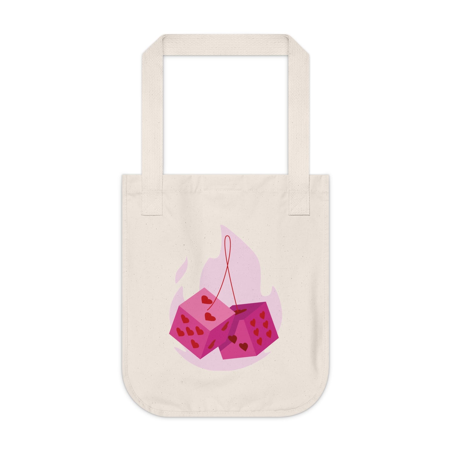 Heartfelt Organic Tote Bag, Eco-Friendly Gift, Love-inspired Tote, Valentine's Day, Reusable Grocery Bag, Cute Canvas Bag, Casual Chic