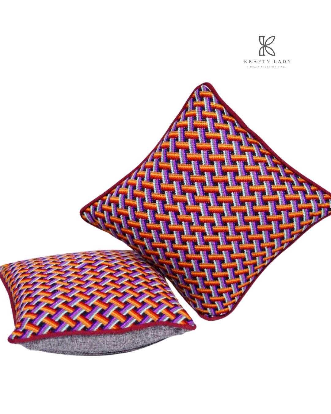 Woven Harmony Cushion