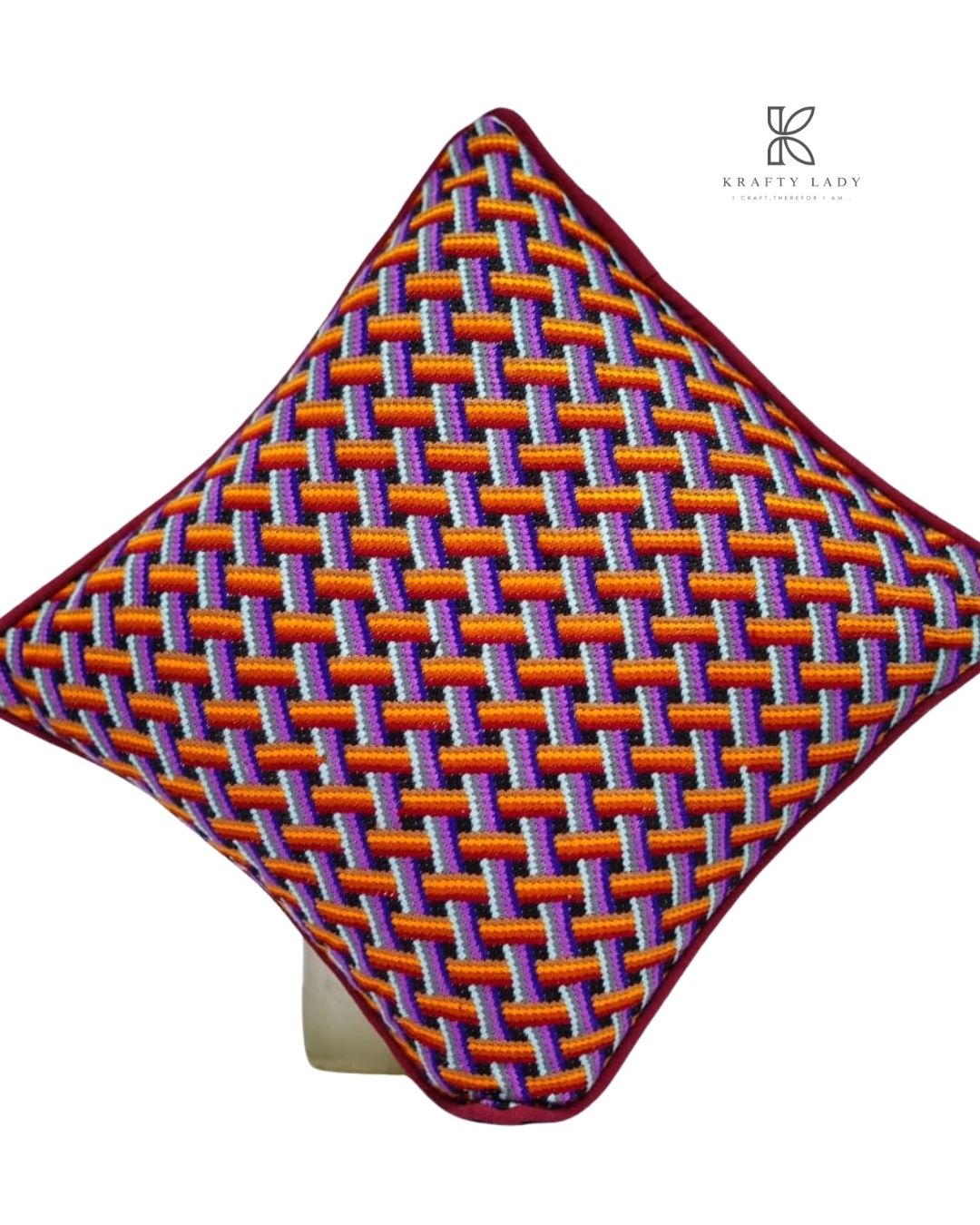 Woven Harmony Cushion