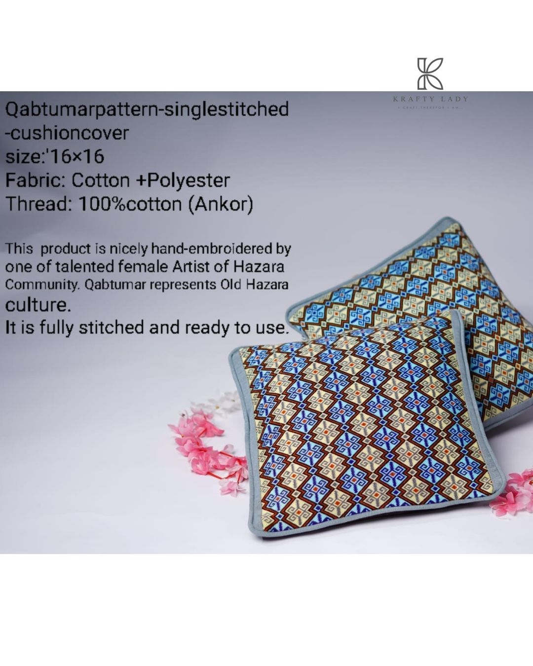 Qabtumor Heritage Cushion Pair