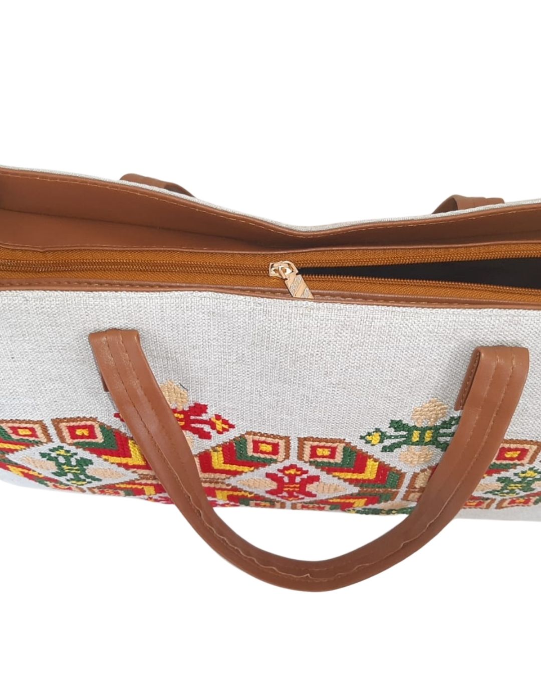 Embroidered Handbag - The Heirloom Stitch