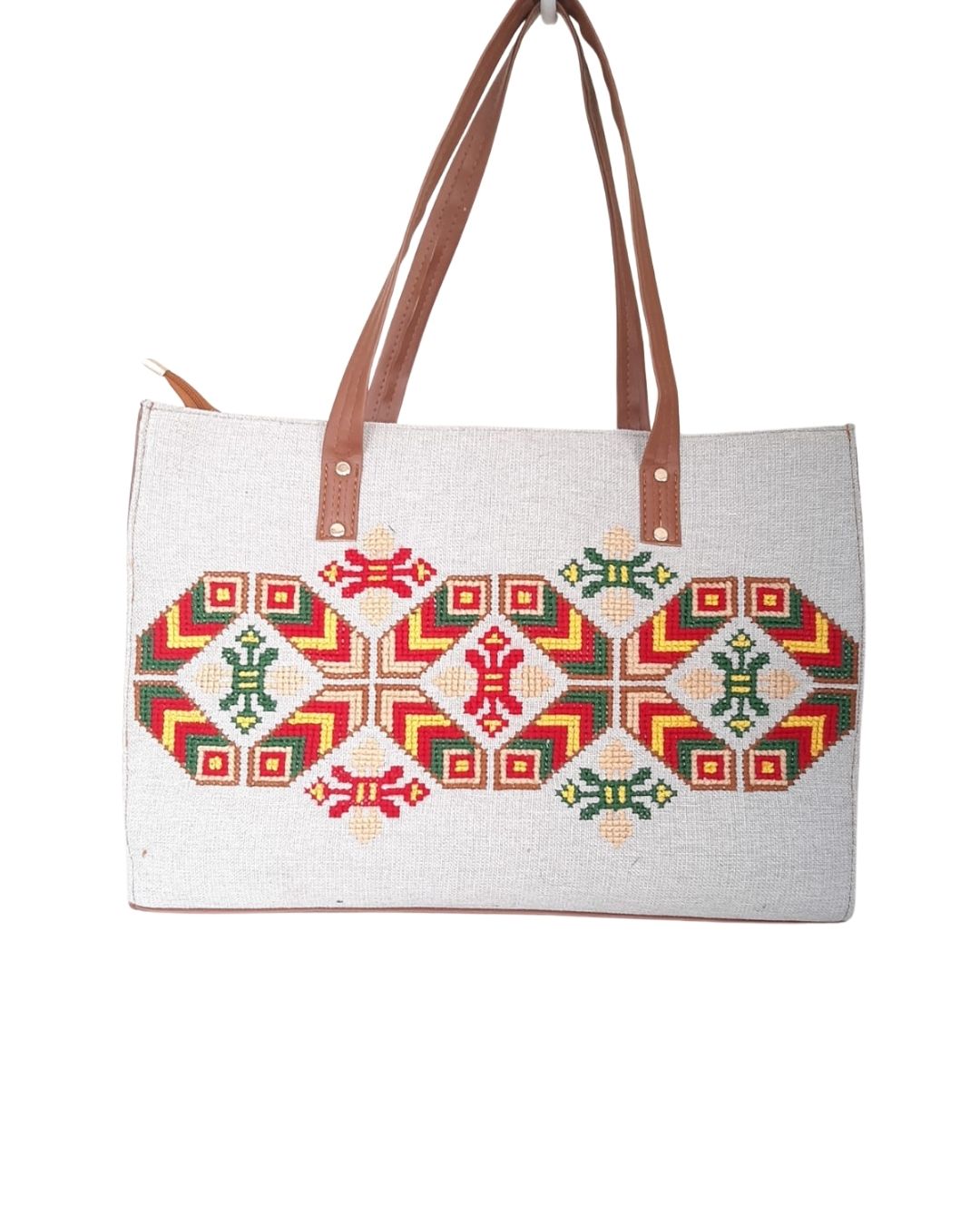 Canvas Embroidery Bag & Shoes - Krafty Lady Signature Set