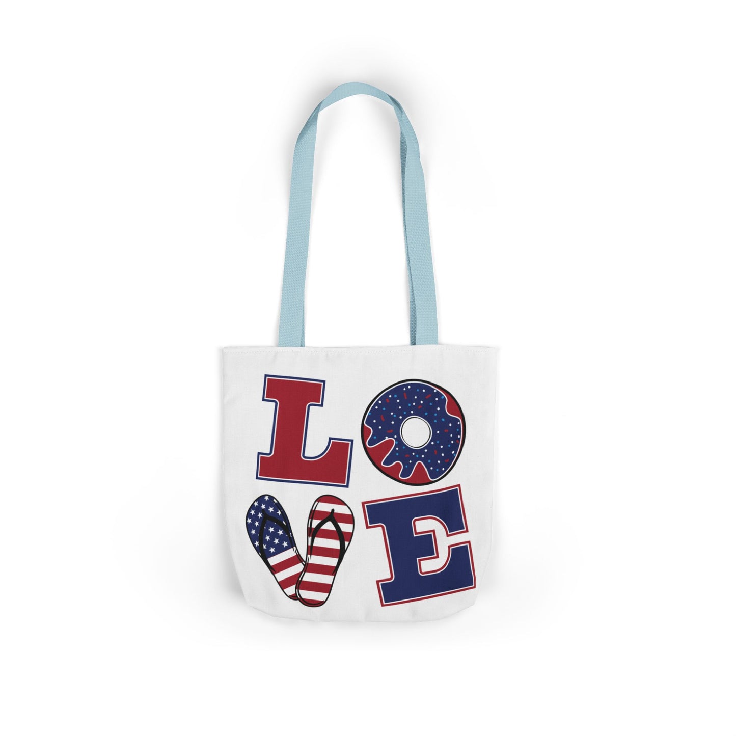 Canvas Tote Bag, 5-Color Straps