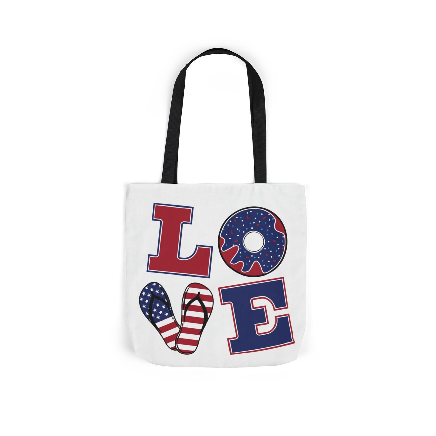 Canvas Tote Bag, 5-Color Straps