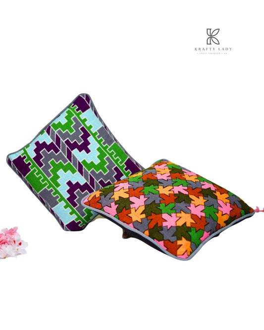 Color Fusion Cushion Pair